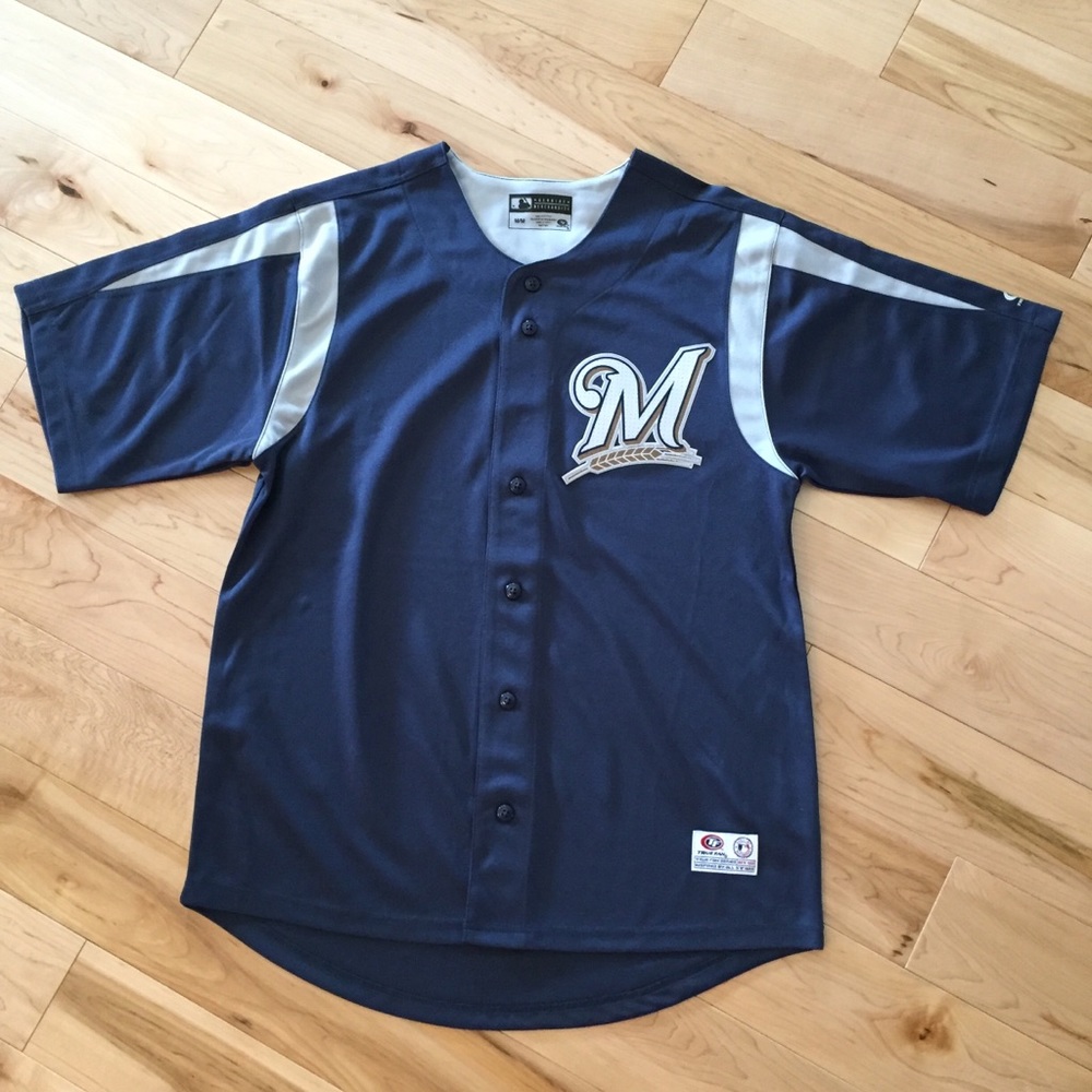 Milwaukee brewers jersey shirt